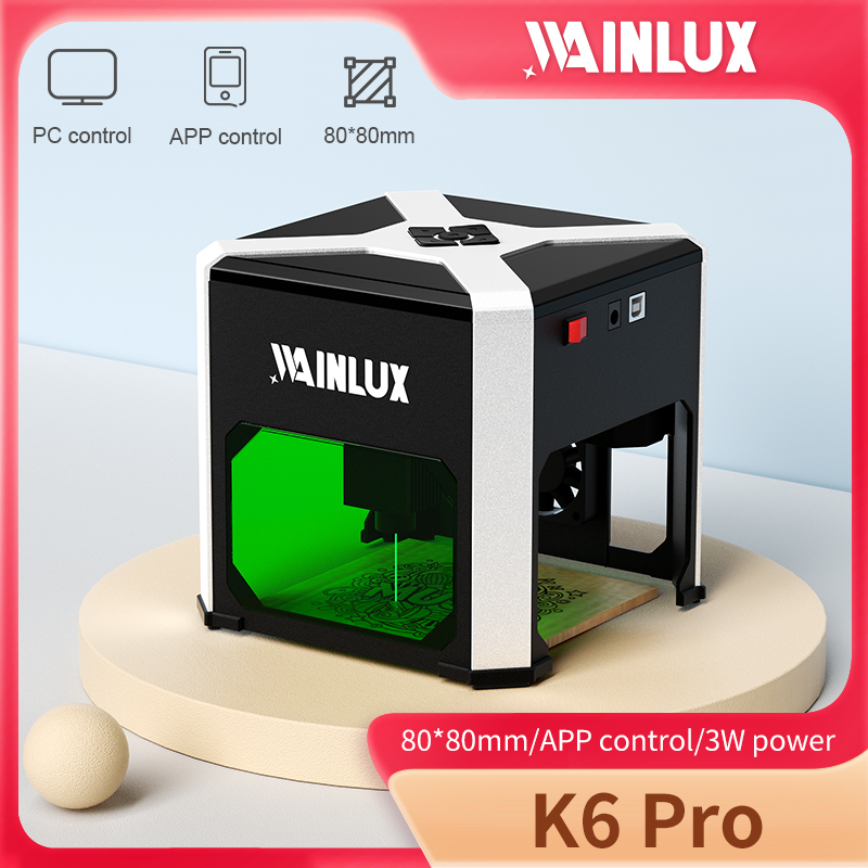 Industrial Laser Removal - Wainlux Laser Engraver K6 Mark Printer