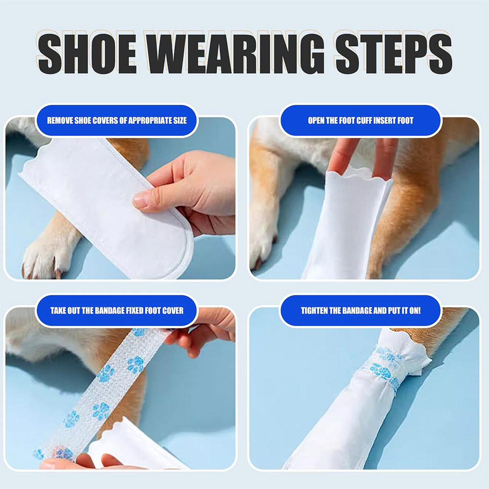 20/40PCS Pet Disposable Paw Sh - огляд і ціна Dust Shoe Cnc