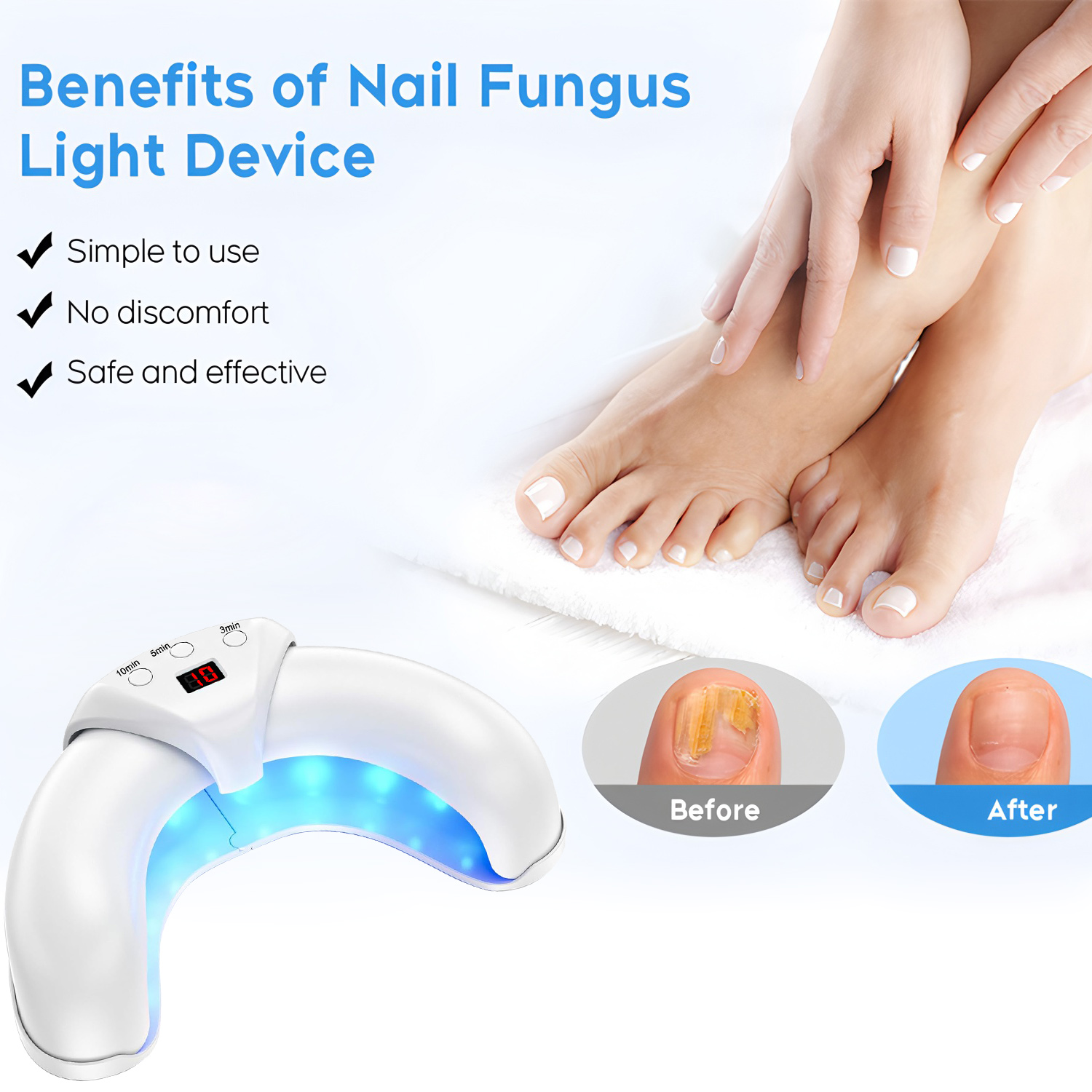 Fungus Laser Treatment Device  - огляд і ціна Industrial Laser Removal