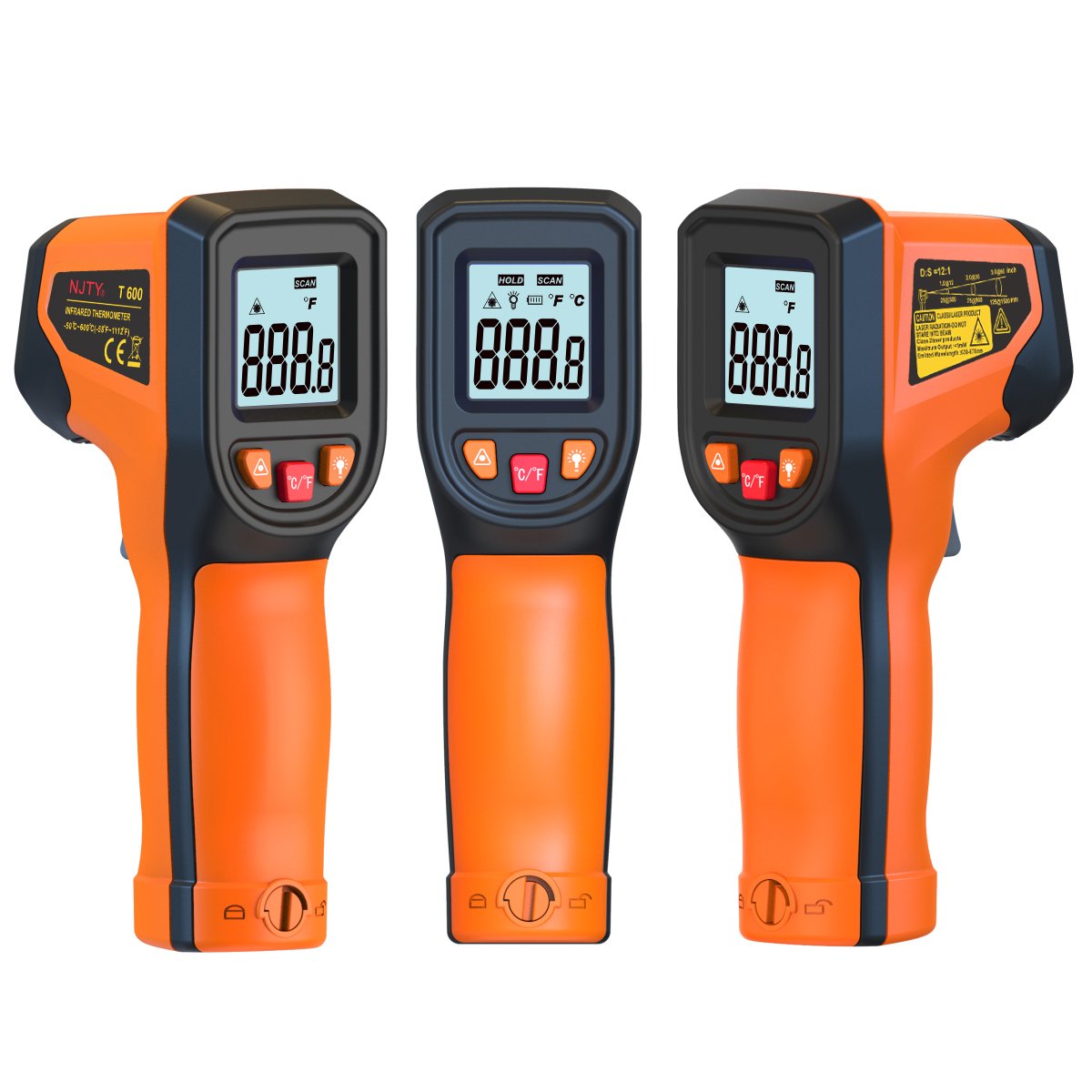 Digital Infrared Thermometer S - огляд і ціна Industrial Laser Temperature