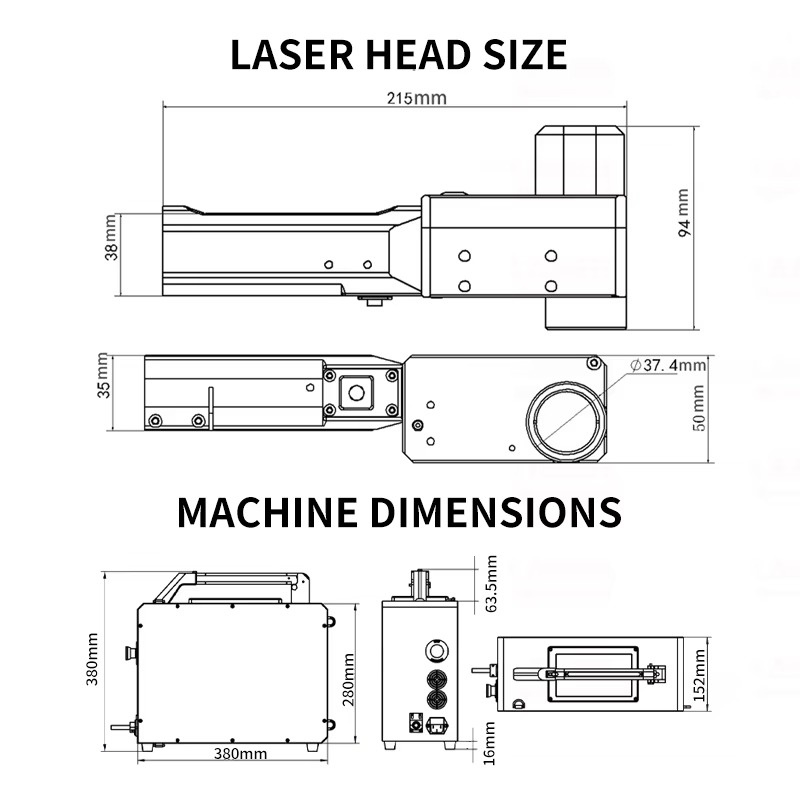 Backpack Portable Type Handhel - огляд і ціна Industrial Laser Rust Removal Machine Price