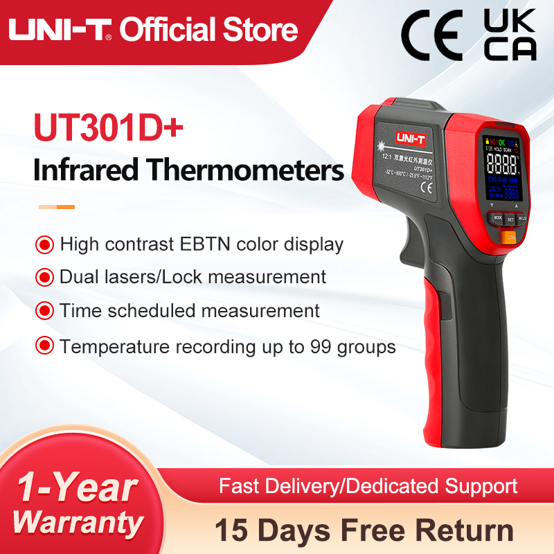 UNI-T Digital Infrared Thermom - огляд і ціна Industrial Laser Temperature