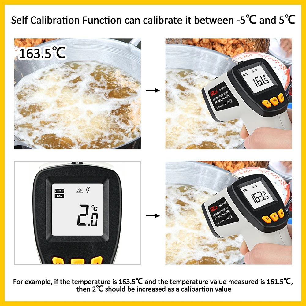 XRCLIF Infrared Thermometer No - огляд і ціна Industrial Laser Temperature