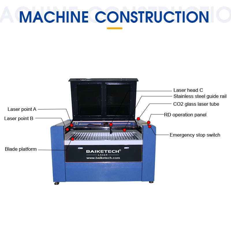 80W CO2 Laser Cutting Engravin - огляд і ціна Acrylic Cutting Machine