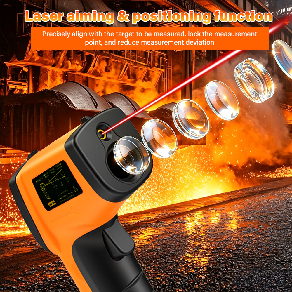 Digital Infrared Thermometer N - огляд і ціна Industrial Laser Temperature