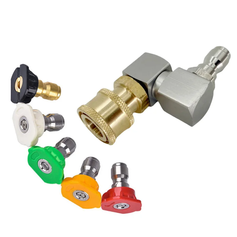 360° Swivel High Pressure Wash - огляд і ціна Laser Nozzle Ceramic