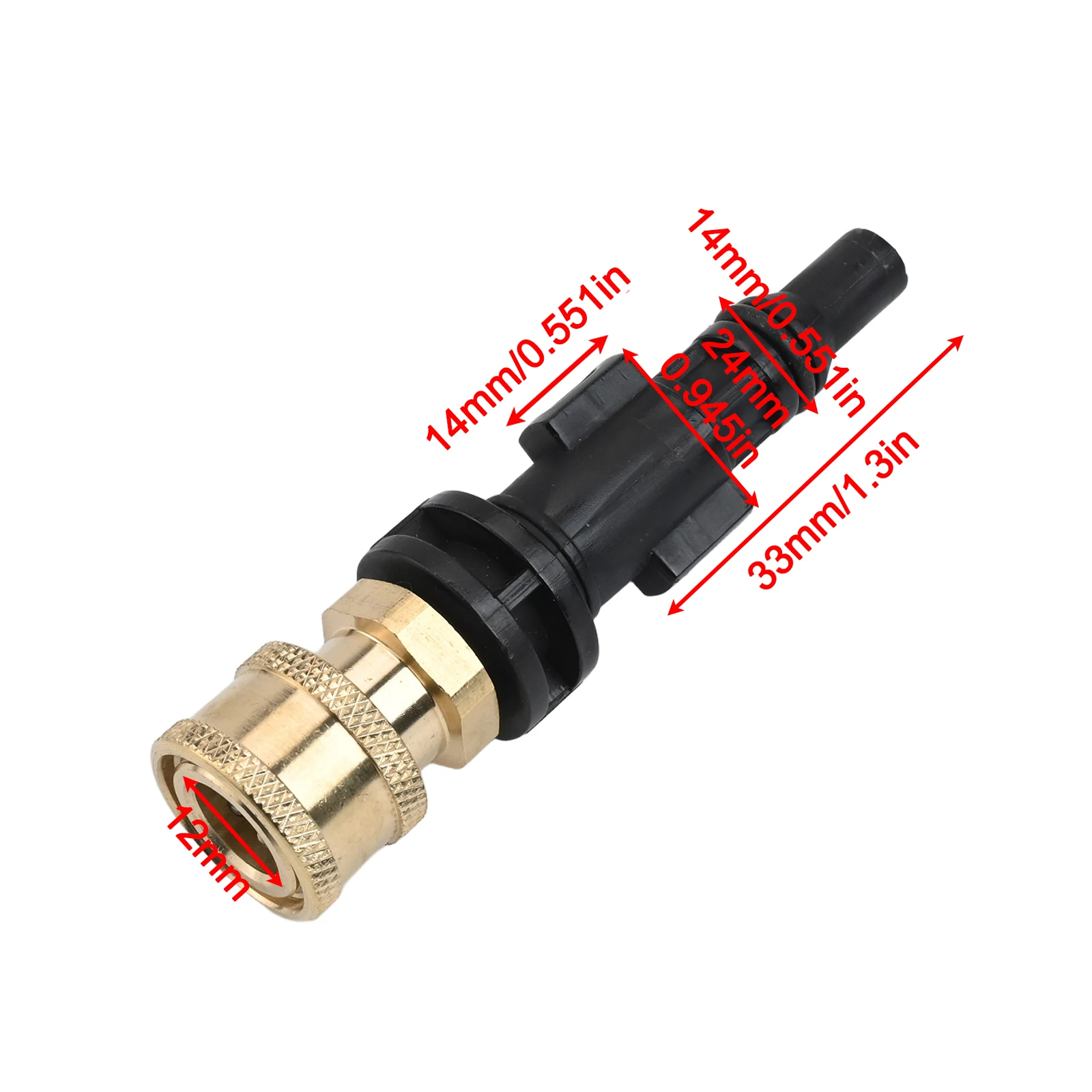 6Pc High Pressure Washer Quick - огляд і ціна Laser Nozzle Ceramic