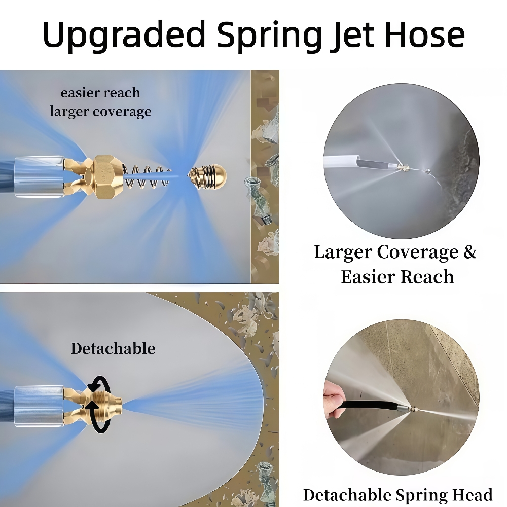 5~50m Pressure Washer Sewer Je - огляд і ціна Laser Nozzle Ceramic