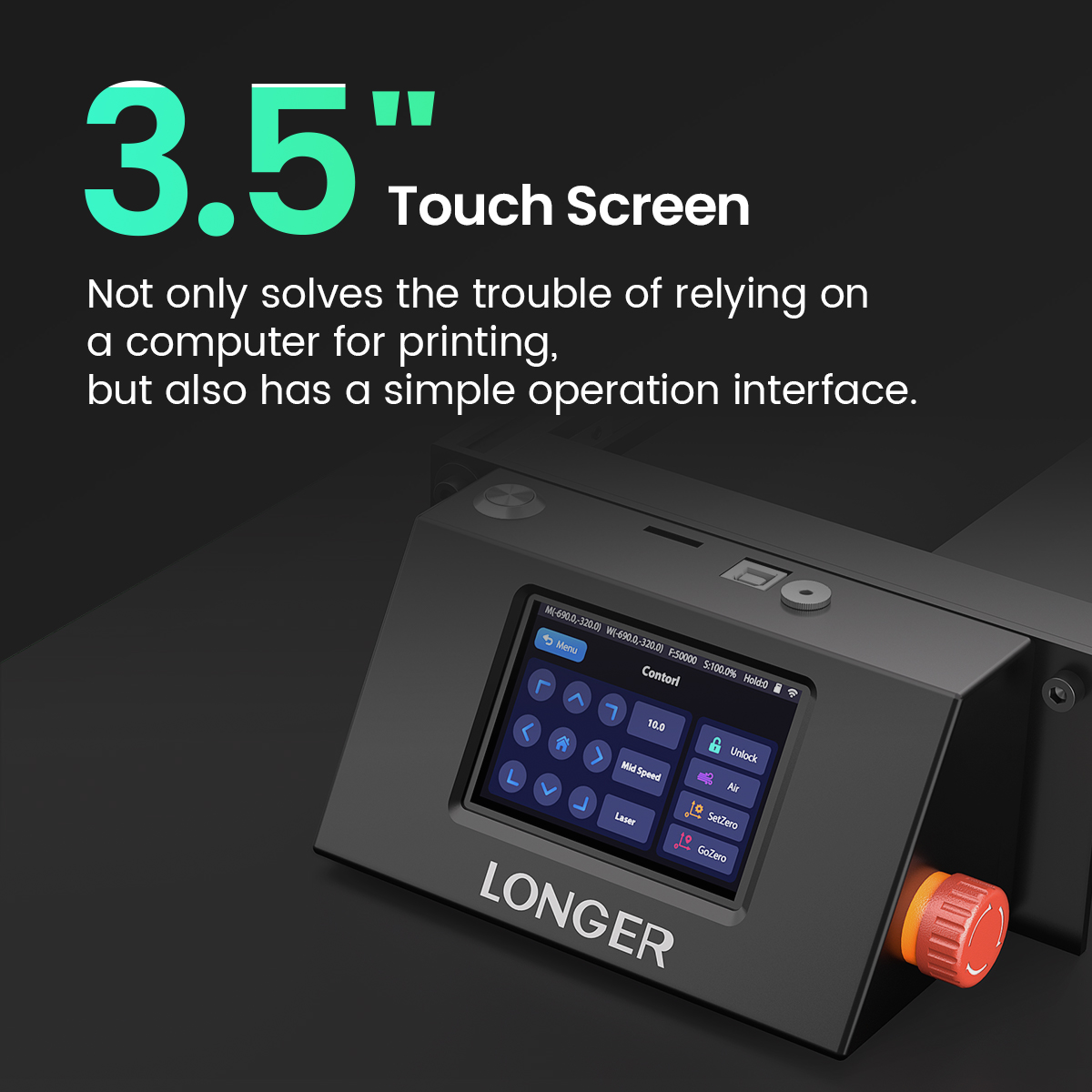 LONGER 20W 10W 5W Smart Laser  - огляд і ціна Industrial Laser Equipment
