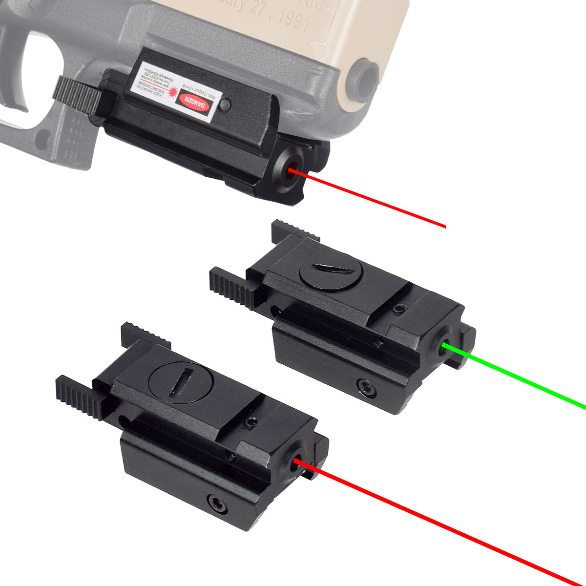 Tactical Red Green Dot Laser S - огляд і ціна Industrial Laser Pointer